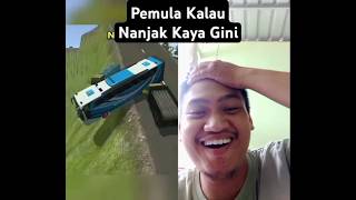 Nanjak versi Noob Auto Terjun Ke Jurang bussid bussimulatorindonesia shorts [upl. by Jun764]