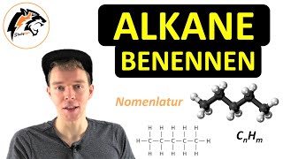 ALKANE benennen IUPAC Nomenklatur  Chemie Tutorial [upl. by Ellemrac]