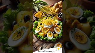 Boiled Eggs  Papa a la Huancaína  Creamy Peruvian Potato Dish 🇵🇪🥔BoiledEggs potatodishes [upl. by Eniroc310]