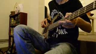 OnmyouZa  Kouga Ninpou Chou Basilisk OP Bass Cover [upl. by Clapp830]