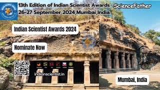 13th Edition of Indian Scientist Awards 2627 September 2024 Mumbai Indiasciencefatherresearch [upl. by Ahsirkal]