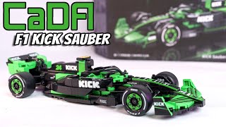 CADA F1 2024 Kick Sauber C44 Zhou ou Valtteri Une construction TOP Finition [upl. by Welker337]