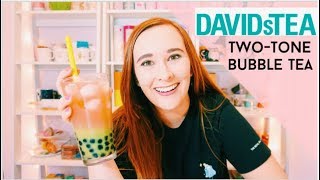 Testing DAVIDSteas Two Tone Bubble Tea Recipe [upl. by Jermyn]