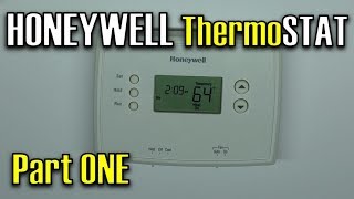 Honeywell RTH2510 Digital 7day Thermostat  PROGRAMMING amp Setup  HOW to Guide [upl. by Notle979]