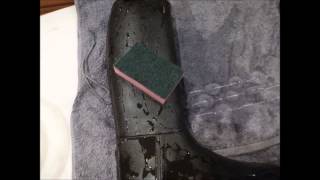 How to clean horse riding boots [upl. by Essilec]