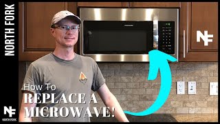 How To Install A Built In Over The Range Microwave [upl. by Kihtrak879]