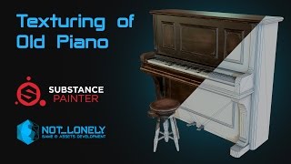 Texturing of Old Piano [upl. by Sinaj957]