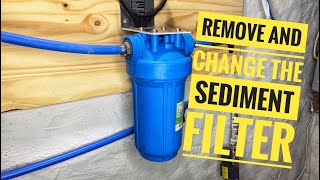 How To Change Springwell Sediment Filter [upl. by Leahcam757]