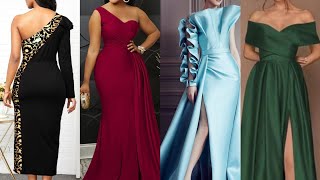 Very Stylish 😍Mother Bride Dress Design IdeasBodycon Dresses Plus Size Long Maxis [upl. by Grim717]