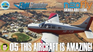 Major Crosswinds Again  NeoFly 4  Flight Simulator  Ep 05 [upl. by Ambros]