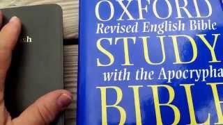 Cambridge and Oxford REB Bible Review [upl. by Anyr]