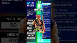 NBA 2K25 Best Builds Guide Iverson 6’0 Shooting Guard Build Template nba2k25 2k25 2k [upl. by Celik]