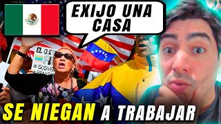 🛑 ¡MIGRANTES EXIGEN COMIDA Y TECHO en MÉXICO y EEUU 🇲🇽🇺🇸 [upl. by Dlanor852]