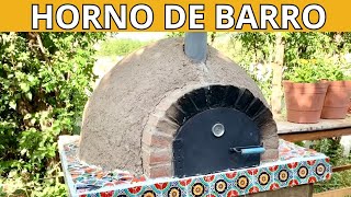 Como Hacer Un Horno De Leña Paso A Paso horno de barromanos de tierra [upl. by Yrakcaz403]