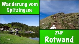 Wanderung vom Spitzingsee zur Rotwand [upl. by Ahnavas]