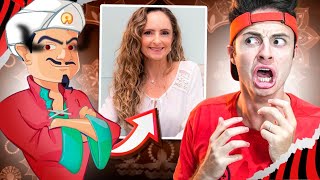 O AKINATOR DESCOBRIU A MINHA MÃƒE DE UMA FORMA ASSUSTADORA ESTOU COM MEDO [upl. by Raddi]