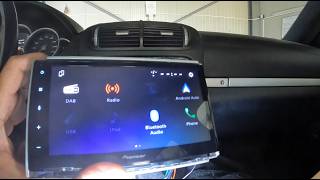 How To Install Pioneer SPHDA360DAB Wireless AppleCarPlay  Android Auto In Porsche Cayenne [upl. by Hengel]