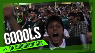 Gols da arquibancada  Palmeiras 2 x 0 Vitória  Campeonato Brasileiro 2014 [upl. by Gnilrac]