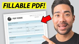 How To Create a Fillable PDF Form For FREE [upl. by Hada]