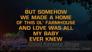 Farmers Daughter  Rodney Atkins  Karaoke Lyrics [upl. by Welton]