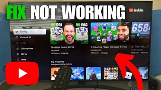 YouTube App Not Working on LG Smart TV How To Fix [upl. by Nylsaj939]