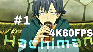 Hachiman Twixtor S2 Ep 13 part 1 1 4K60FPS From Oregairu No CC  Link [upl. by Tallie]