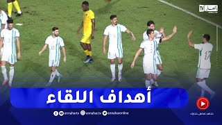 بالتفصيل  أهداف وفرحة لاعبي الخضر في لقاء الطوغو [upl. by Akinhoj]