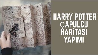 HARRY POTTER ÇAPULCU HARİTASI YAPIMI [upl. by Pate784]