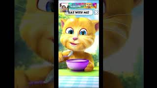 talking ginger new viral album release🤣funniest moments😂 amp eat all unlocked foods 🍌🍒🍅🍆🌶🌽🥕🍉🍊🍋 cats [upl. by Crispen982]