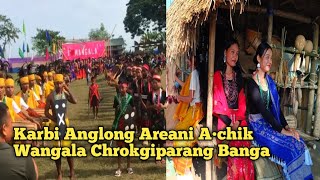 Karbi Anglong Areani A•chik Wangala Chrokgiparang BangaWangala Mass Rally [upl. by Hsakiv]