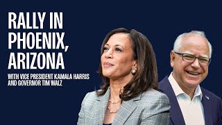 Arizona Rally with Vice President Kamala Harris and Governor Tim Walz  Harris 2024 [upl. by Atteiram175]