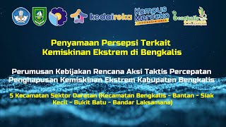 MF 2024  Penyamaan Persepsi Terkait Kemiskinan Ekstrem di Bengkalis  Sektor Daratan [upl. by Nairdna853]