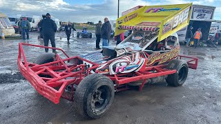 Brisca F1 Stockcars Final Skegness Raceway 290324 [upl. by Lieberman]