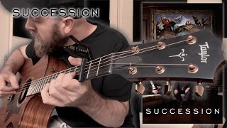 Succession theme • Fingerstyle [upl. by Obeded]