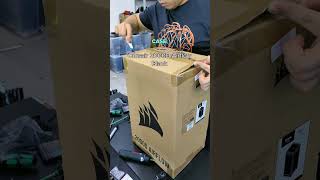 Swapping out the Corsair 2000D stock case fans for 6 be quiet SILENT WINGS 4 mansacomputers [upl. by Pamela]