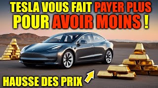 TESLA MONTE SES PRIX ET LA RAISON VA PAS VOUS ÉTONNER [upl. by Mobley]