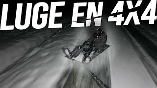 ON A FAIT DE LA LUGE AVEC UN 4X4  MICHOU A VU LA MORT [upl. by Dicks]