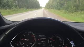 Audi A4 B8 bad wheel bearing sound vs normal sound [upl. by Ruhnke]