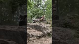 Ultra4RacingAction racer gets stuck on a tree… [upl. by Irene]