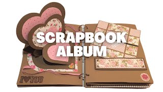 Scrapbook Album For Beginners  Scrapbook Ideas [upl. by Margeaux256]