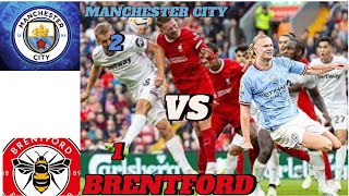 Man CITY VS BRENTFORD 21 ALL GOALS HIGHLIGHTS 2024 [upl. by Hollie]