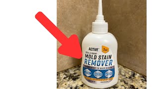 ACTIVE Mold Stain Remover Gel Cleaner Heavy Duty Stain Cleaner [upl. by Lauretta373]