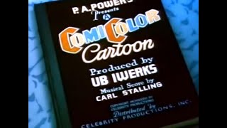 The ComiColor Cartoon Complete Compilation  1930s [upl. by Ursuline]