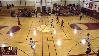 Maryvale High School NY vs Cheektowaga Warriors Mens Varsity Basketball [upl. by Sedgewake]