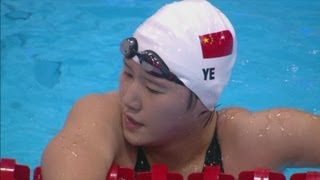 Ye Shiwen Breaks New Olympic Record  200m Medley SemiFinal  London 2012 Olympics [upl. by Nhor]