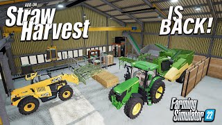 A GUIDE TO… THE STRAW HARVEST PACK   FS22  NEW MODS Review PS5  23rd Jan 2024 [upl. by Chung]