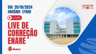 Correção Residência Médica ENARE 2025  R DE CLÍNICA MÉDICA  Ao Vivo [upl. by Arquit]