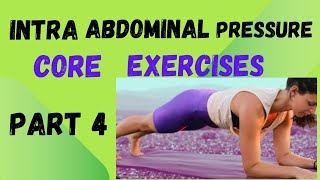 INTRA ABDOMINAL PRESSURE Exercises part 4 for lower back pain✌️ INTRA ABDOMINAL PRESSURE Exercises [upl. by Felicie]