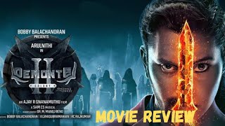 DEMONTE COLONY 2  VENGEANCE OF THE UNHOLY MOVIE REVIEW  Theatre Response  R Ajay Gnanamuthu [upl. by Ahsinel819]