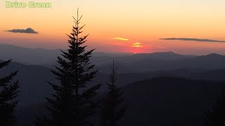 Great Smoky Mountains NP  Clingmans Dome Breathtaking panoramas Sunset Nature beauty Hiking [upl. by Chane]